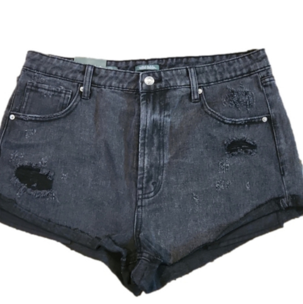 Wild Fable Distressed highest rise Cheeky Shorts